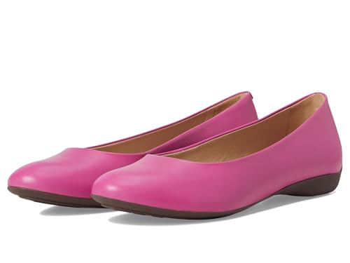 Image of Women's Genuine Leather Comfort Slip on Ballet Flats