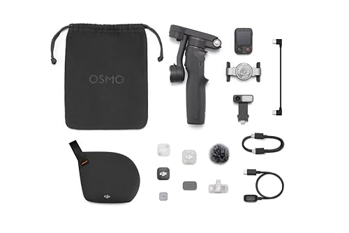 Image of DJI Osmo Mobile 8P Creator Combo 3-Axis Smartphone Gimbal Stabilizer with DJI Mic Mini 2, Multifunctional Module 2, ActiveTrack 8.0, Osmo FrameTap Remote, Built-in Extension Rod & Tripod