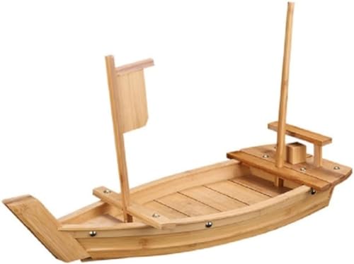 職人の技 寿司ボート 川舟 将軍舟 和食器 盛器 盛付皿 舟盛 刺身盛り皿 和食器大皿 料理船 活造り 盛付け 盛器 料理飾り 舟型 船舶 宴会 演出 豪華 高級料亭等 (70CM) すし パーティー 職人