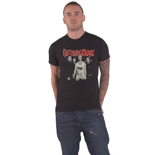 T-shirt Nothing More en taille S de la marque Rock Off sous licence