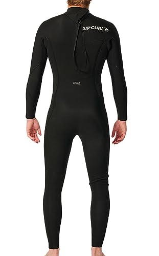 Rip Curl Mens Dawn Patrol Eco 5/3mm GBS Back Zip Wetsuit 159MFS - Black Mens Size - M - Thumbnail 3