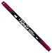 Tsukineko Dual-Ended Fabrico Marker Color-Fast, Burgundy