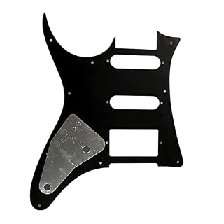 BIPROS Compatible avec les vis à 10 trous compatibles avec MIJ Ibanez RGX40 Pickguard Humbucker HSS Pickup Plaque de… - Les Beatles, Paul McCartney, John Lennon, RIngo Starr, George Harrison BIPROS Compatible avec les vis à 10 trous compatibles avec MIJ Ibanez RGX40 Pickguard Humbucker HSS Pickup Plaque de… – Image 3