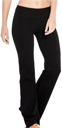 Houmous S-XXXL 29''31''33''35'' Inseam Women's Cotton Bootcut Pants Inner Pocket