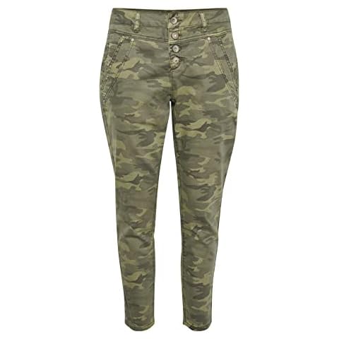 Cream Crpenora Twill 7/8-Pantalones Cortos Pantalones Cover