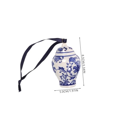 TIDTALEO decoração de casa criatividade pingentes de artesanato enfeites de natal de ceramica orname