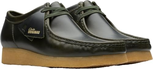 CLARKS ORIGINALS Wallabee Shoes Forest Green 9.54