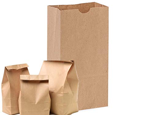 Pizety 06 Recycled Kraft Paper Bags 6 Lb 500 Brown Paper Lunch Bags 6 Lb Brown Paper Sacks Lunch Sandwich Brown Paper Bags 6 Pound Lunch Bags thumb #3