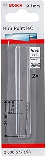 Bosch Professional 2-piece PointTeQ HSS Twist Drill Bit (for metal, 2 x 24 x 49 mm, accessories for drill driver)