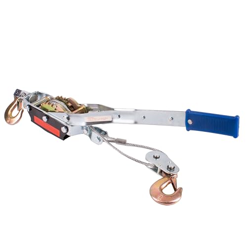 Manual Winch 4 Ton Cable Puller Long Handle Ratchet Winch