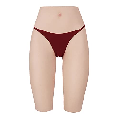 WQCZ Crossdressing realista de silicone, calça vaginal, roupa íntima de silicone, para Crossdressers