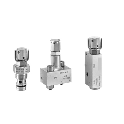 Vanne MVE5AV haute précision pour stabiliser la pression des circuits hydrauliques