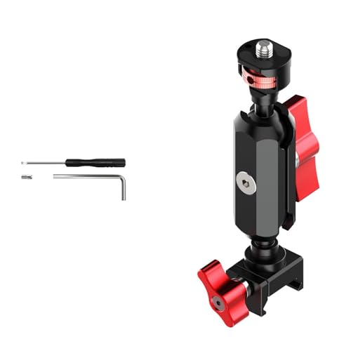 Pince de serrage 1/4 vers 17mm pour éliminer les vibrations de moniteur en Vlog