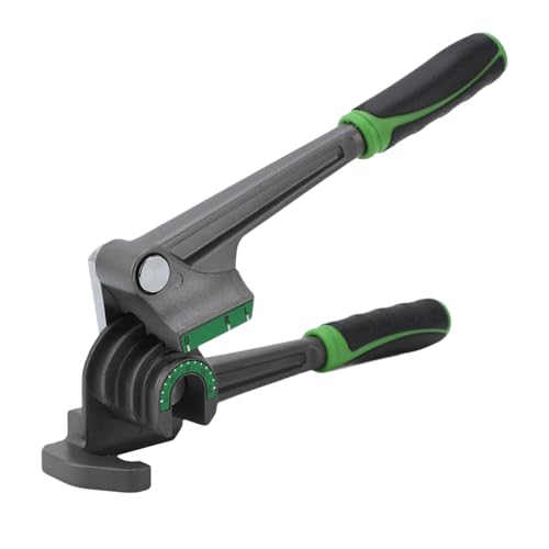 Dobladora de Tubos, Dobladora de Tubos, Dobladora de Tubos de 180 Grados para 1/4 pulg., 5/16 pulg., 3/8 pulg. OD, Herramienta para Doblar Tubos de Aluminio y Cobre 3 en 1 para