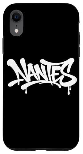 Nantes Graffiti City Street Art Handstyle France Souvenir Coque pour iPhone XR