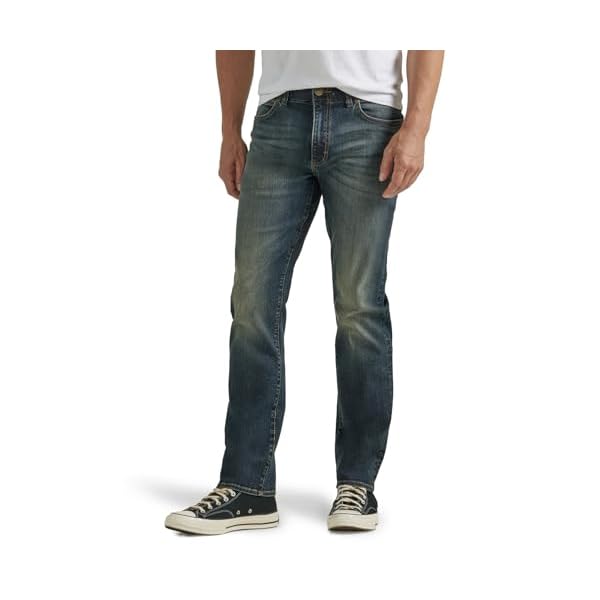 Lee Mens Extreme Motion Regular Straight Jean