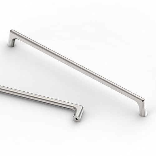 Image of Asidrama 10 Pack 11.3 Inch(288mm) Brushed Satin Nickel Cabinet Pulls Cabinet Handles Cupboard Handles Kitchen Cabinet Hardware for Cupboard Drawer Pulls