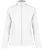 COOZO Ladies Maureen Micro Fleece Jacket - White - M