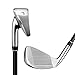 PGM Men's Complete Golf Club Sets - 12 Pieces - 3 Wood (#1,3,5), 1 Hybrid (#4H), 6 Irons(#5,6,7,8,9,PW), 1 Sand Wedge (52°), 1 Putter - with Golf Stand Bag - Titanium Club Head, Graptlite Shaft
