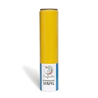 Algopix Similar Product 8 - Craftables Yellow Vinyl Roll 