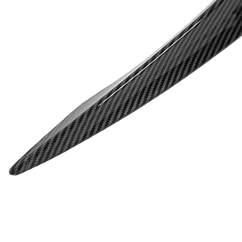 Fog lamp trim, cubierta estilo fibra de carbono para 2022+, con material ABS para durabilidad y protección miniatura 3