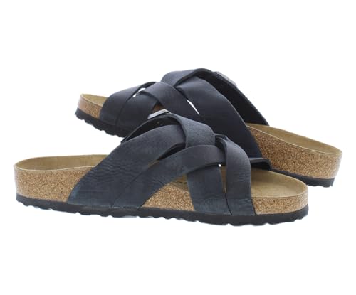Image of Birkenstock Lugano Oiled Leather Sandals