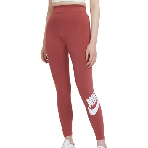 Nike Women's Essential Futura Leggings (Canyon Rust/White) Size Small