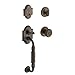 Baldwin Hardware 85305.402.DBLC Canterbury Entrance set Front
