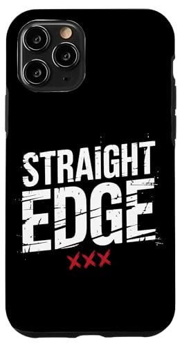 Straight Edge �X�g���[�g�E�G�b�W�E�V�����t�g�c�[�N �X�g���[�g�E�G�b�W���[�E�t�H�[�E���C�t sXe �X�}�z�P�[�X iPhone 11 Pro �p