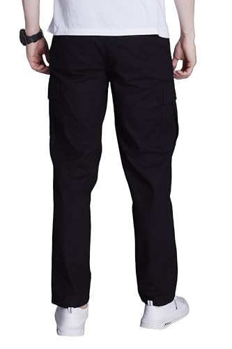Image of DIVISIVE Men's Loose Fit Linen Blend Cotton Cargo Pants
