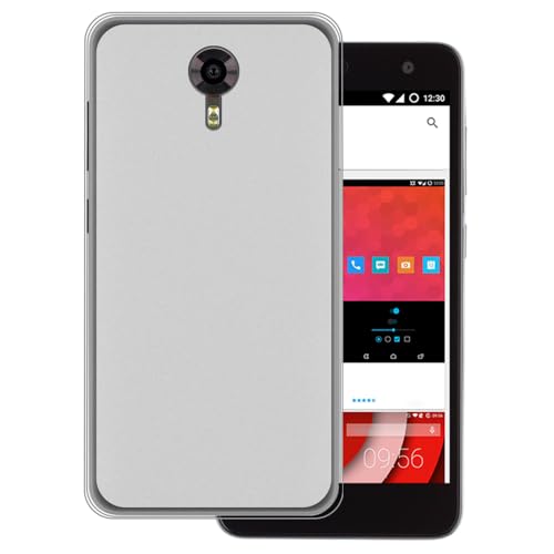 OAGELIM Hülle kompatibel mit Wileyfox Swift Hülle Stoßfeste TPU Weiche Flexible Schützende Handyhülle mit Kratzfestigkeit & Militärischer Fallschutz (Weiß)