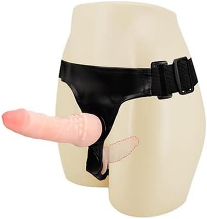 Juguetes suaves de placer para mujer, tamaño pequeño, doble correa en doble placer, barra masajeadora de silicona realista, juguetes suaves y