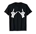 Skeleton Metal Hands T-Shirt Gothic Goth