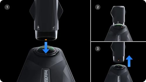 Lentes de repuesto Insta360 X5 soluciona vídeos borrosos por rayas 5
