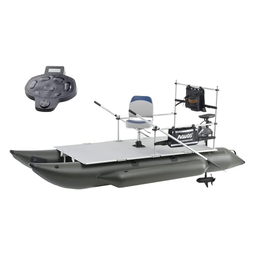 AQUOS Inflatable Pontoon Boat