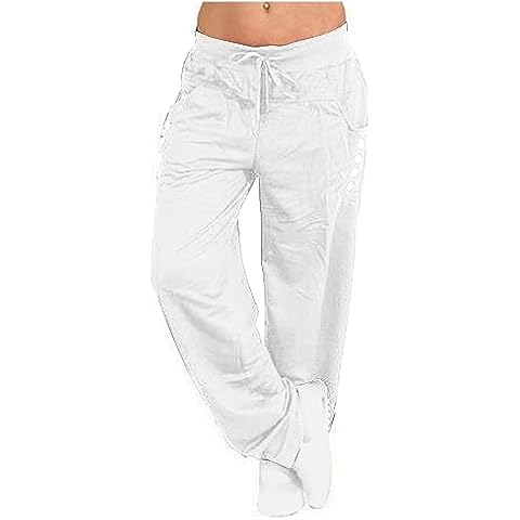 Mrat Plus Size Drawstring Casual Trousers Cover