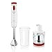 Philips HR1623/00 Frullatore ad Immersione con Tecnologia ProMix e Tritatutto, 650 W -Daily+ Collection -