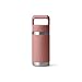 YETI Rambler Jr. 12 oz Kids Bottle, with Straw Cap, Sandstone Pink