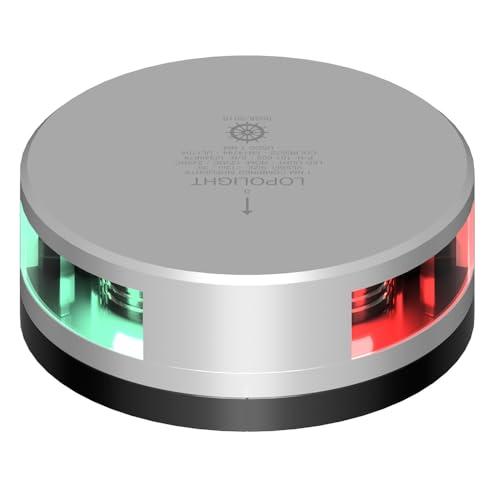 SupplyMount 101-003-FB - Aftermarket Replacement Combined Sidelight - 1NM - Silver Housing with FB Base Compatible with Lopolight