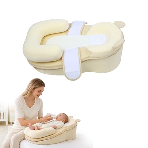 Rootling Baby Feeding Pillow, Anti Overflow Feeding Pillow for Reducing Spit-Up, Safety Nursing...