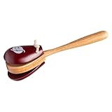 Fuzeau - Castagnettes à Manche en Bois Peint - Longueur 20 cm - Couleurs Aléatoires - So...