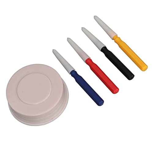 Kit de Reparo de Relógio, Conjunto de Lubrificador de Relógio de Plástico Com 1 Copo de óleo, 4 Cane