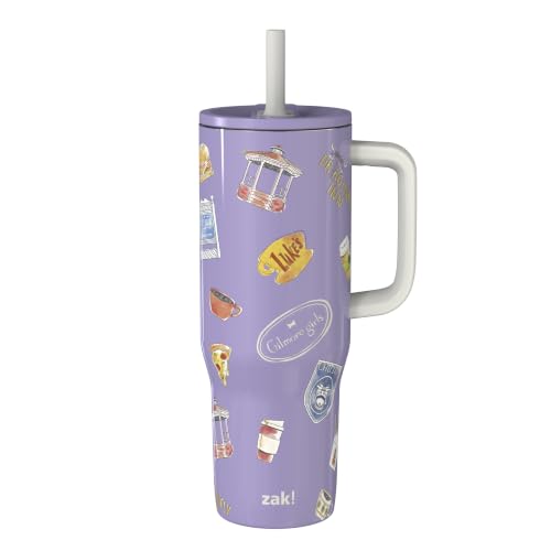 Image of Zak Designs Gilmore Girls 30 oz Spill-Proof Insulated Travel Tumbler