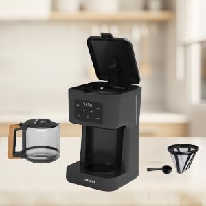 Cafetera de Goteo Programable con Filtro Reutilizable y Capacidad para 12 Tazas miniatura 2