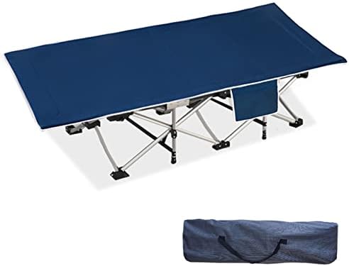 NESDCC Camping cot, Camping Bed cots for Sleeping 450LBS(Max Load) 75x28 inches Folding cot with Carry Bag Double Layer Oxford Camping cots Sleeping cots for Adults Office Home Nap Beach Vocation