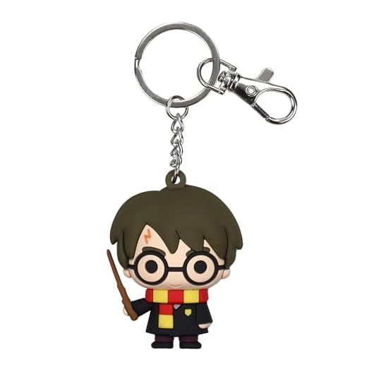 Harry Potter Llavero figurativo de goma, multicolor (SD Toys SDTWRN20451)