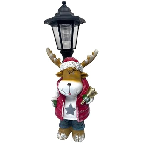 HH Home Hut Reindeer Solar Lantern Decoration Cover