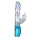 CalExotics Waterproof Jack Rabbit – Rabbit Vibrator With Rotating Shaft – Vibe Sex Toys for Couples – Adult Clitoral & G Spot Massager – Blue