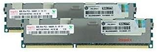 MemoryMasters Hynix 16GB KIT (2x8GB) DDR3 1333MHz PC3-10600 Registered ECC 1.5V CL9 2Rx4 Dual Rank 240 Pin RDIMM Server Memory Ram Module Upgrade (Server Only) (16GB KIT (2x8GB))