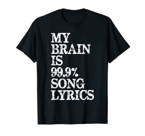 Song Lyrics T-Shirt